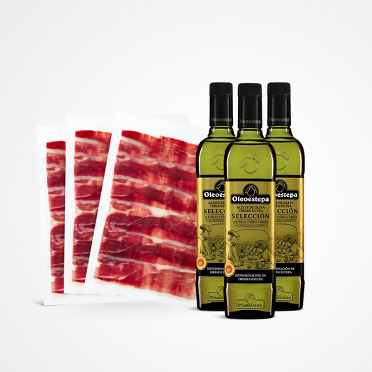 Harmonie Ibérique : Jambon Bellota et Huile d’Olive Premium